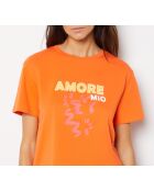 Armel orangefarbenes T-Shirt