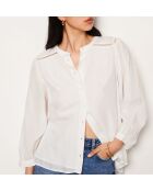Ecru hemd Christine