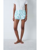 Türkisfarbene Shorts Emira