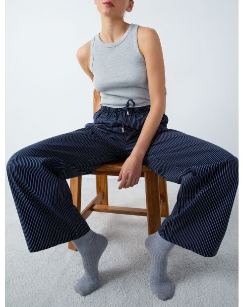 Mitternachtsblaue Hose Fredo