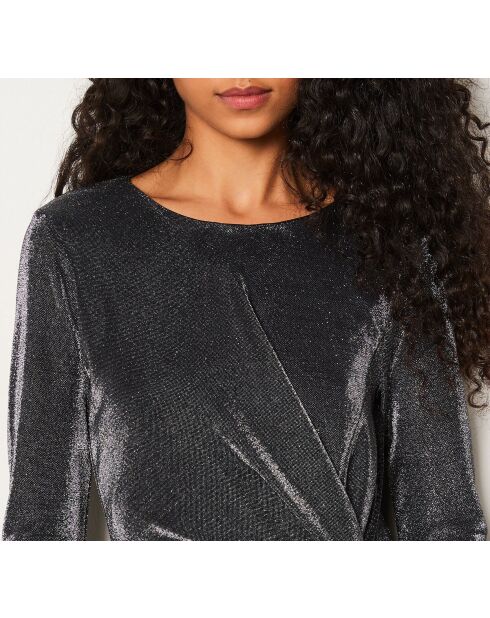 Silbernes Kleid Farfalla