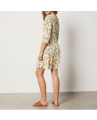 Bella jurk gedrukt op een witte achtergrond