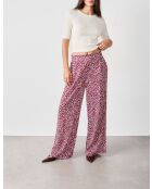 Broek met Solange print op een witte achtergrond