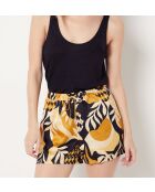 Bendjy-shorts gedrukt op groene achtergrond