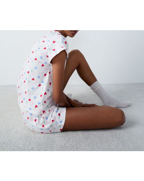 Pabou ecrufarbenes T-Shirt