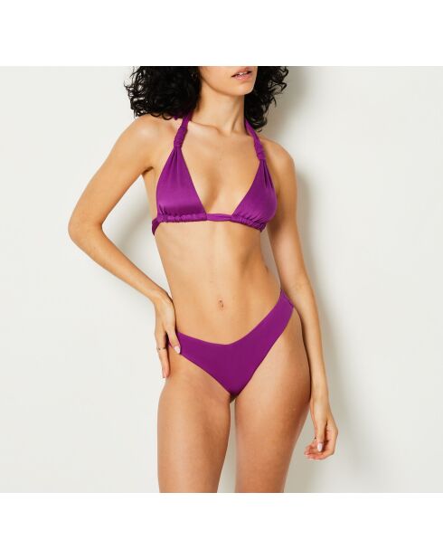 Roja Cassis brasilianische Bikinihose mit hohem Beinausschnitt