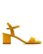 Sandales Elba jaunes - Talon : 5,5 cm