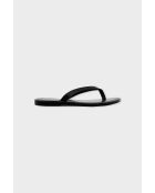 Zwarte teenslippers Sylvana