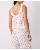 Witte top met hartjesprint van Carson