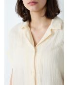 Camisa Venicia amarillo pálido