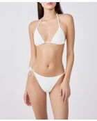 Reggiseno a triangolo bianco Begur senza ferretto e senza scocca