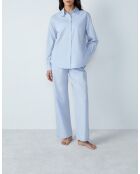 Seline hemelsblauw hemd