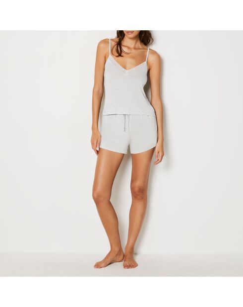 Canotta Molly Dots grigia