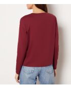 Alyo bordeauxrood T-shirt