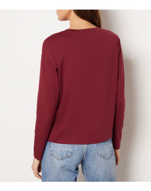 Alyo bordeauxrood T-shirt