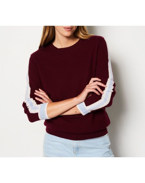 Pull patch France bordeaux