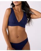 Rodear nachtblauwe triangelbeha zonder beugel en zonder schelp