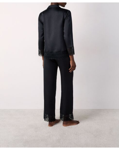 Schwarzes Encounter-Shirt