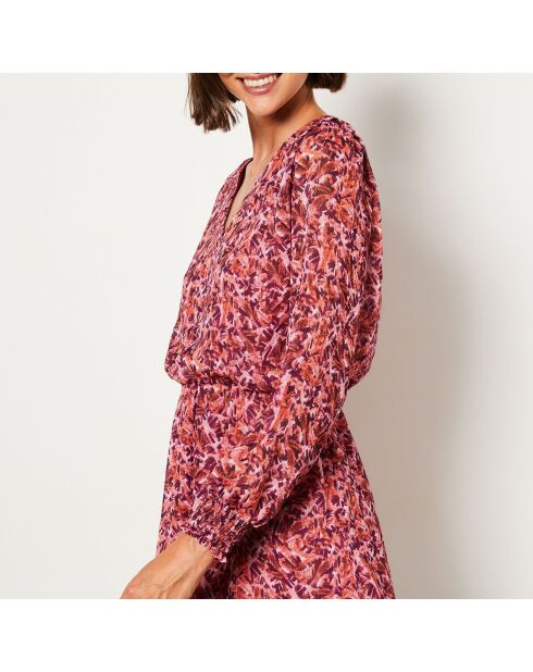 Patus veelkleurige jurk met print