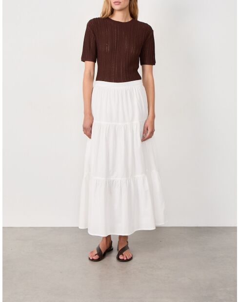 Jupe Astrid blanc