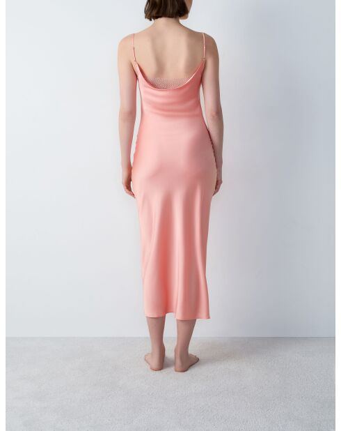 Korallenrotes funkelndes Nachthemd