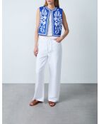 Koningsblauwe jas Vinicius brod