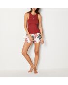 Tanktop Rouda aus Terrakotta