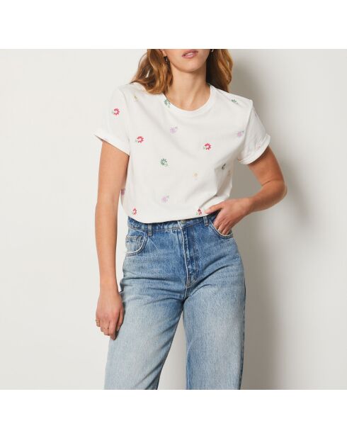 T-Shirt Florette écru
