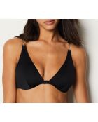 Schwarzer Bügel-BH Horsy