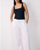 Elmo b witte rechte broek