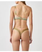 Braziliaans bikinibroekje van High Geode met groene print