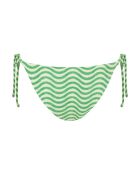 Mutandine con cravatta verde Samba