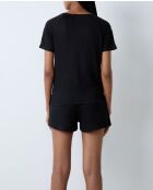 Josie schwarzes T-Shirt