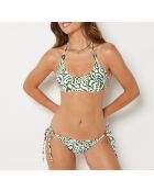 Hawai beha met beugel in wit en groen