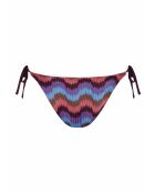 Braguita de bikini clásica Moonlight con lazo multicolor