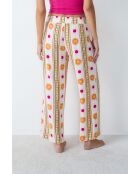 Mehrfarbig bedruckte Hose Forta