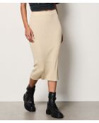 Falda Foucau Vanille