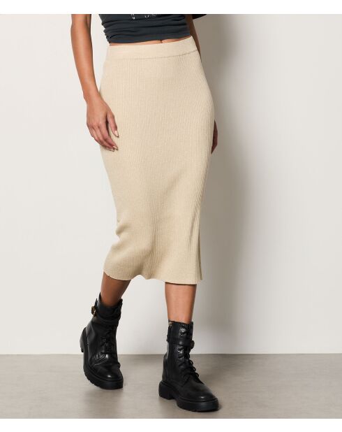 Falda Foucau Vanille