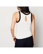 Stoffie ecru tanktop