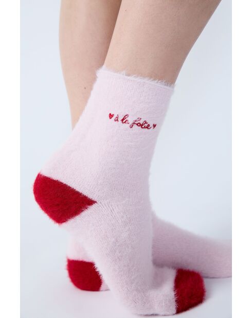 Chaussettes Jolie roses