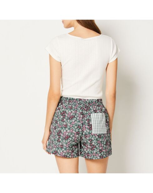 Wallis Shorts mit blaugrünem Aufdruck