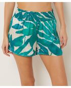 Luina Shorts gedruckt auf weißem Hintergrund