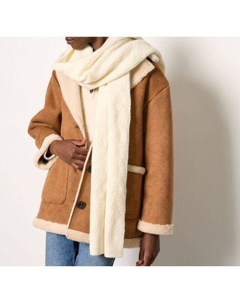 Echarpe Justine écrue