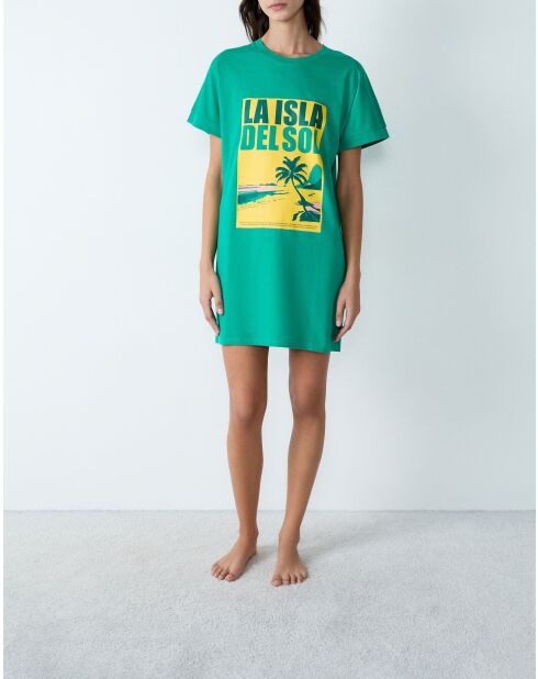 Camisón Big T Franca Emerald