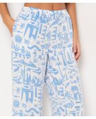 Pantalones azules Gianna