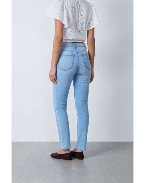 Hemelsblauwe Slim broek