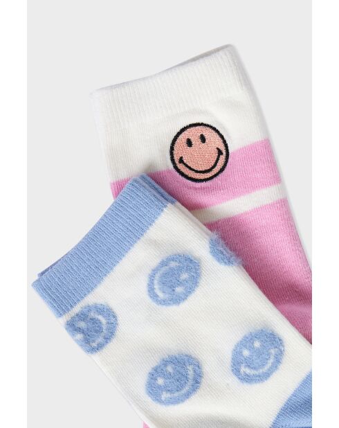 Calzini rosa/blu Vitta