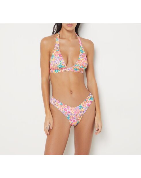 Bonita veelkleurige triangelbeha zonder beugel en zonder schelp