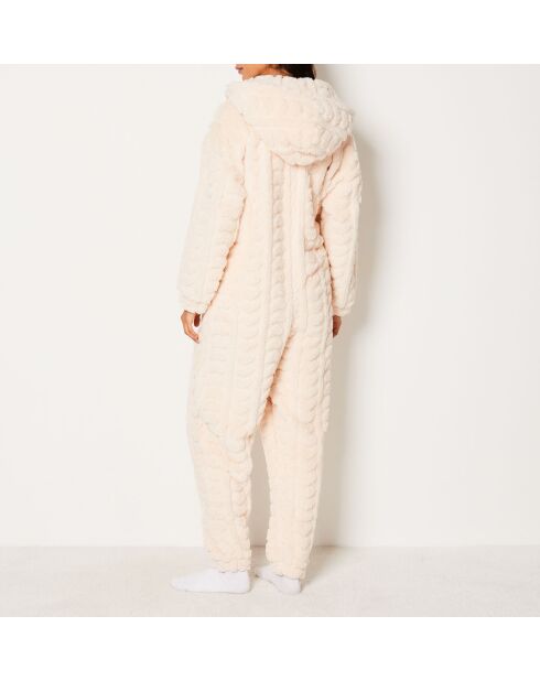 Marka poederroze jumpsuit uit één stuk