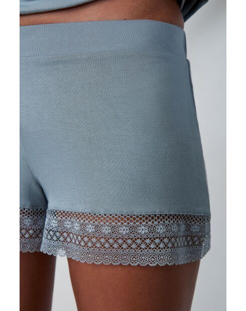 Nilgrüne Albane-Shorts